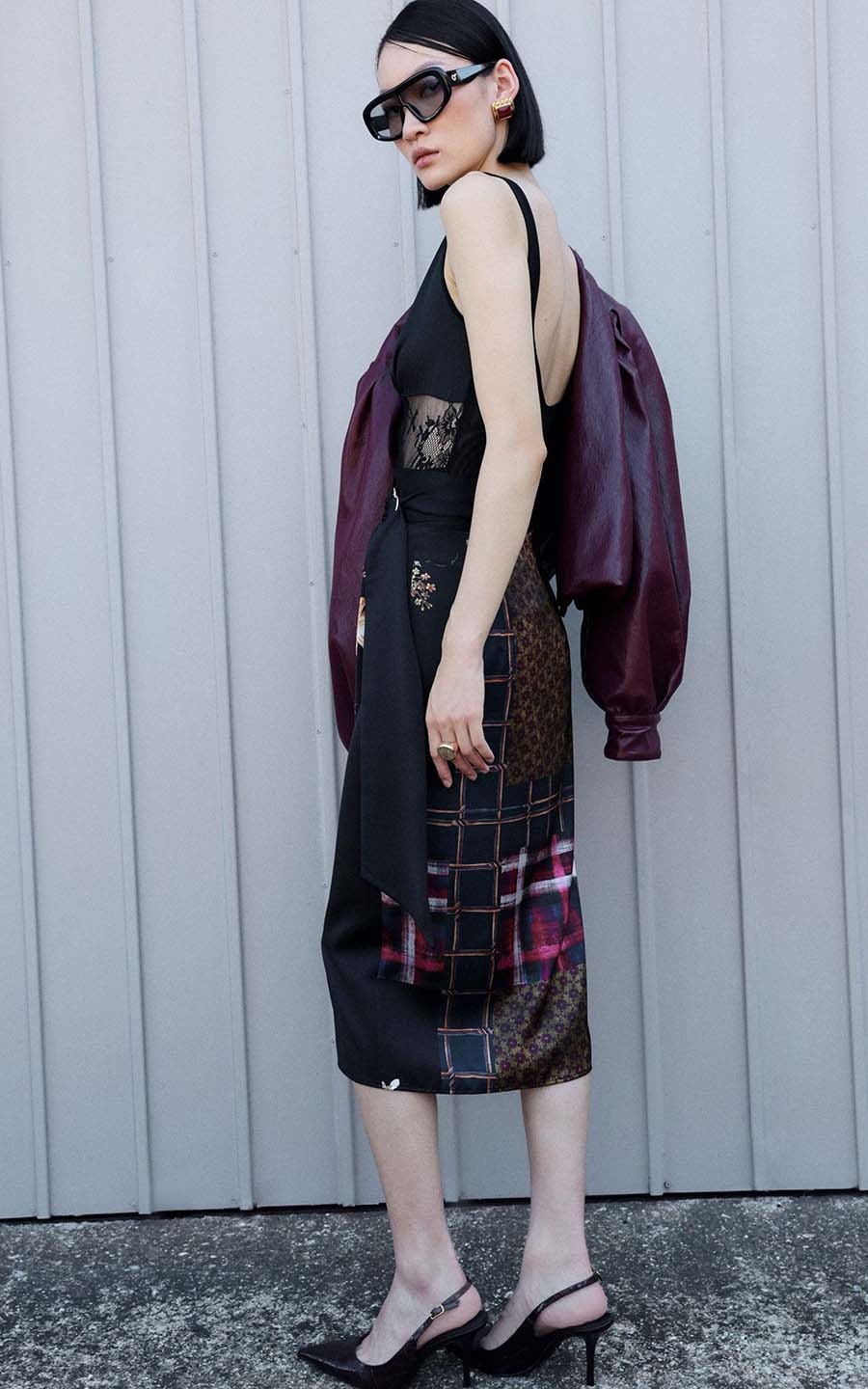 Bordeaux Rok