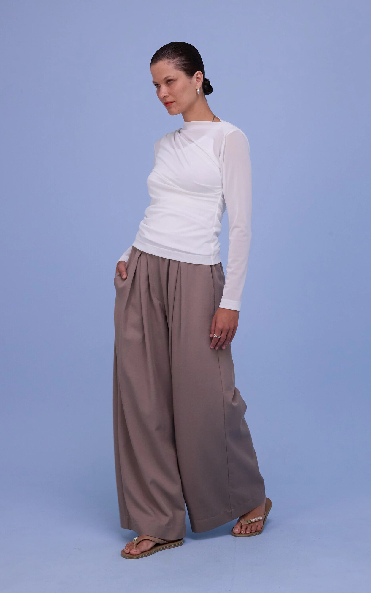 Taupe Broek image