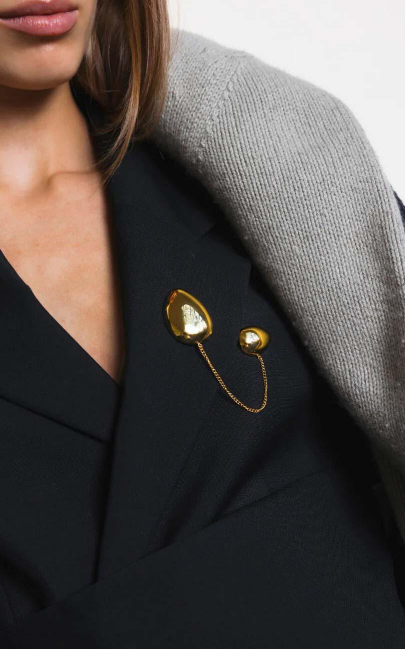 Goud Broche
