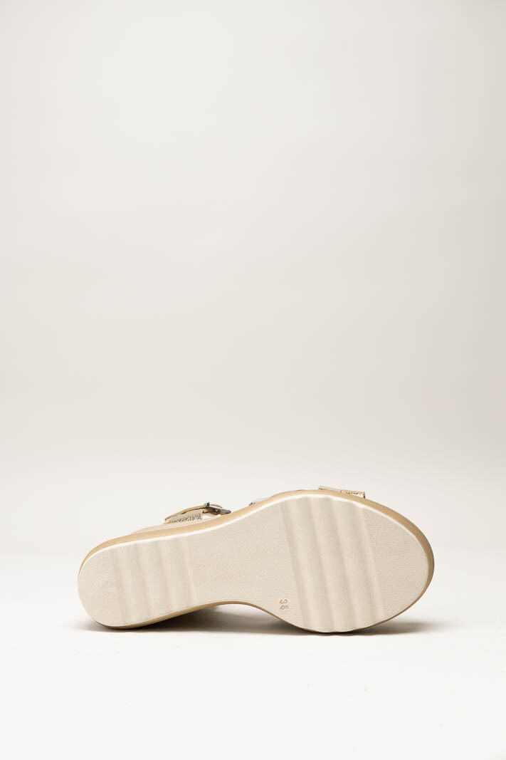 Goud Sandaal sleehak image