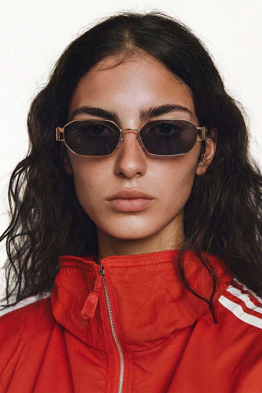 Goud Zonnebril image