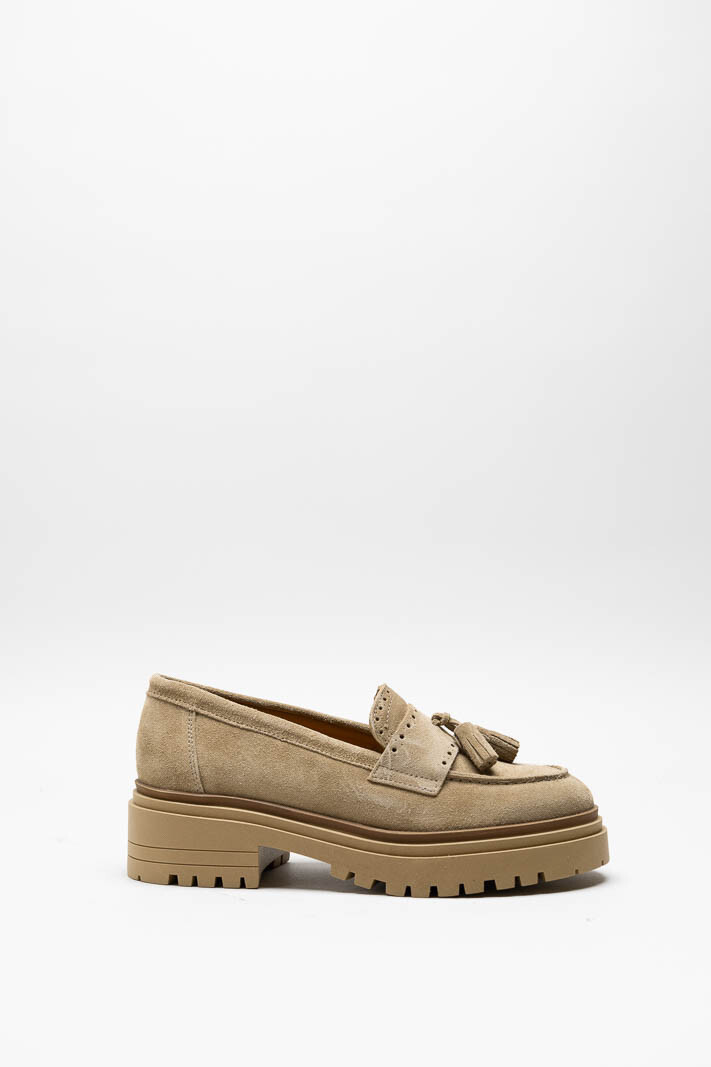 Beige Mocassin