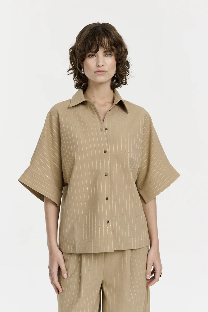 zoom in on Camel Blouse image Camel Blouse image