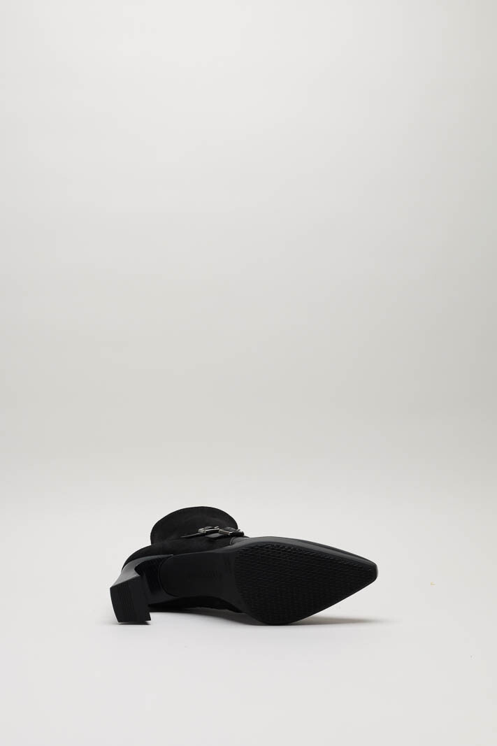 Zwart Enkellaars hak image