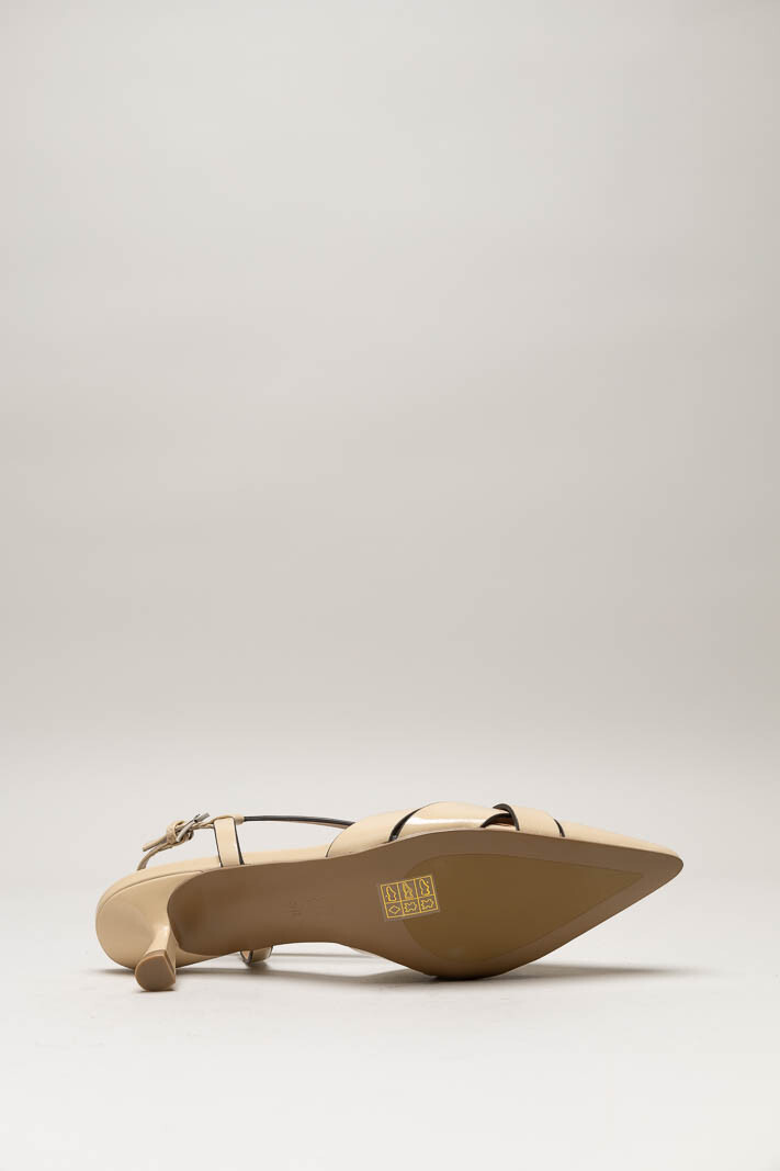 Nude Sandaal hak image