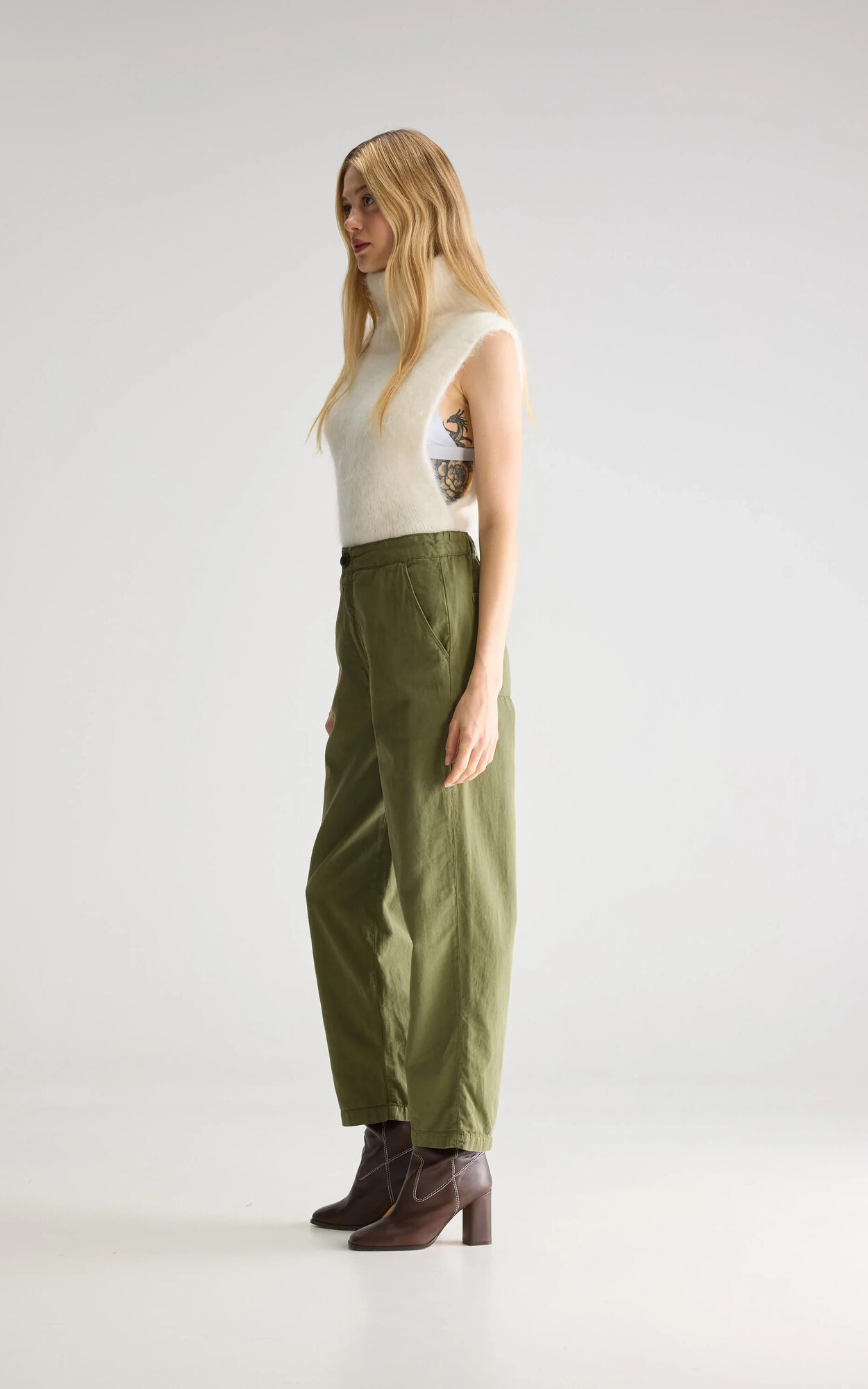 Kaki Broek