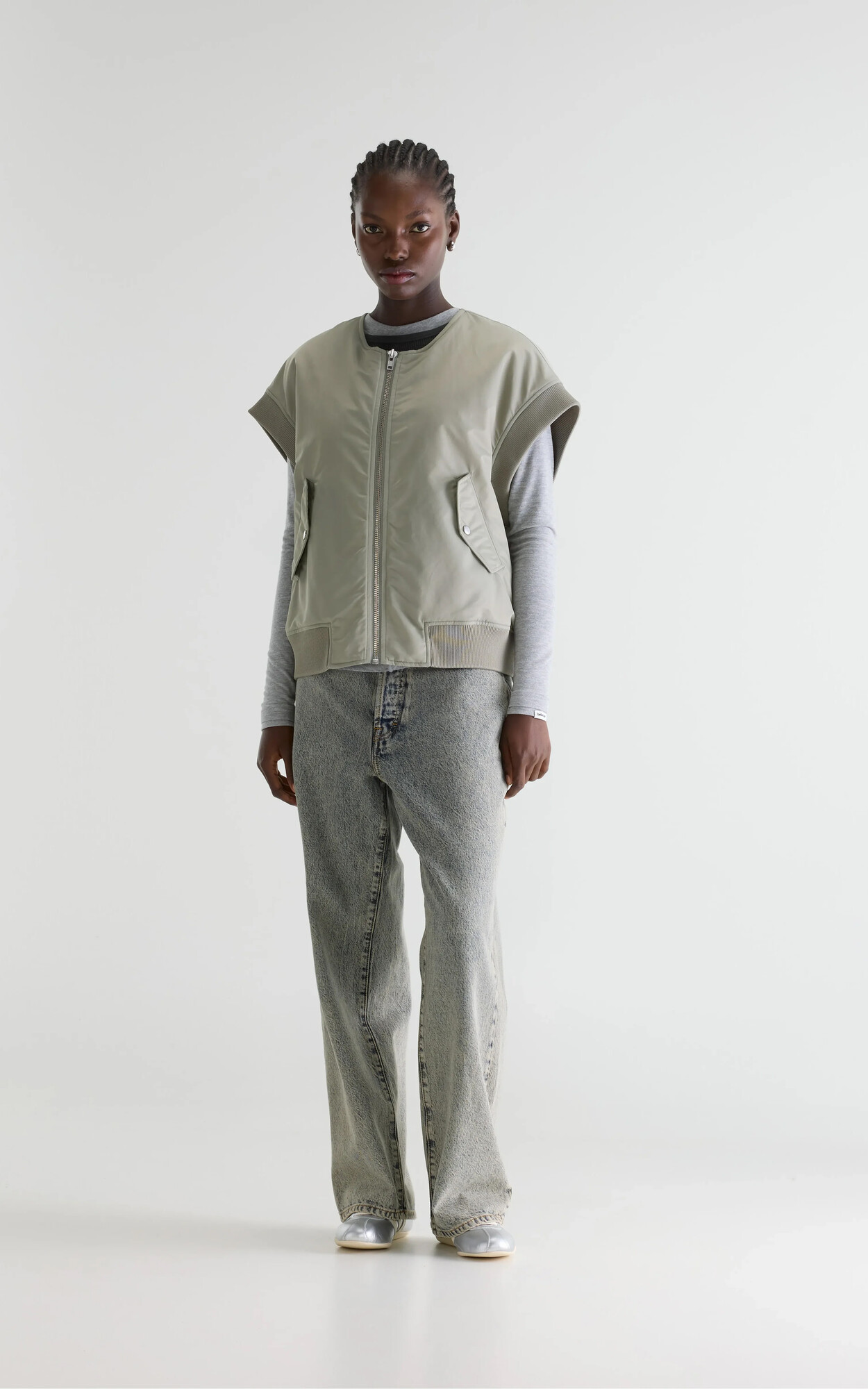 Groen Vest mouwloos image