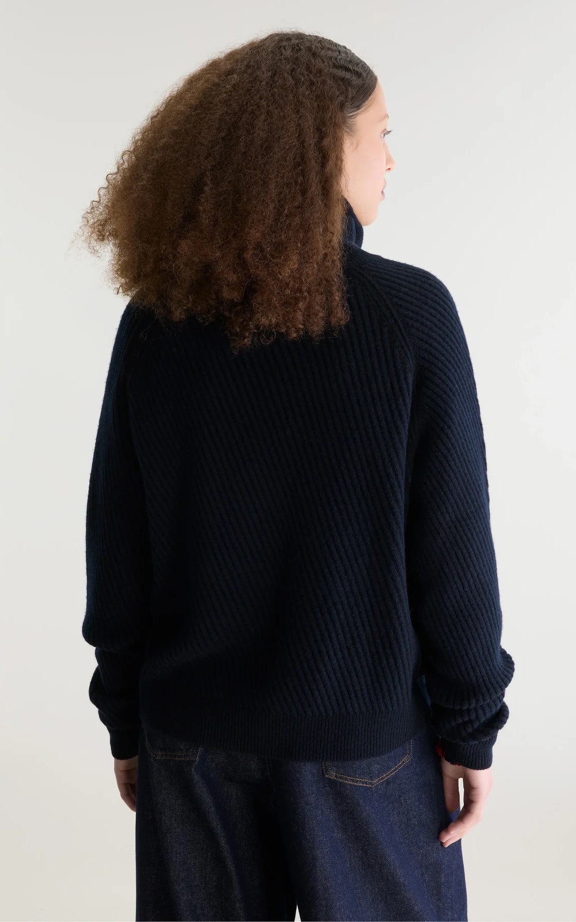 Donkerblauw Trui image