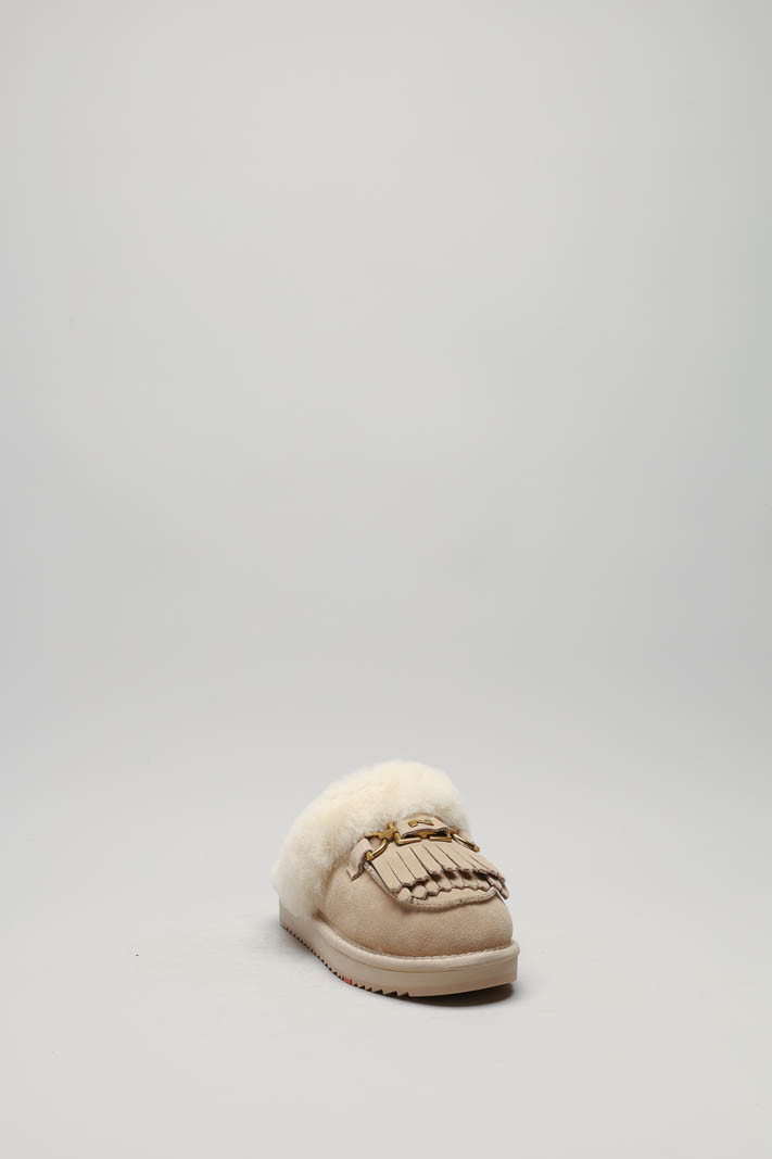 Beige Pantoffel