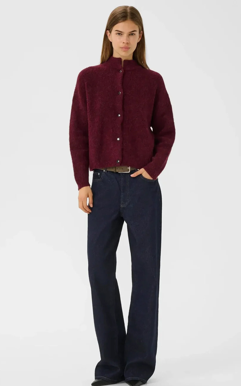zoom in on Bordeaux Cardigan image Bordeaux Cardigan image