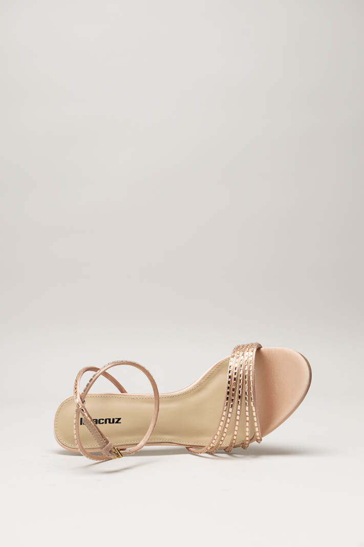 Nude Sandaal hak image