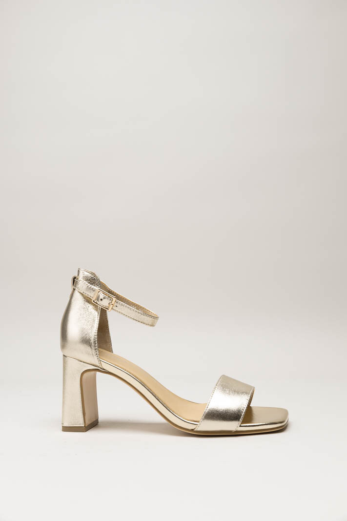 Goud Sandaal hak