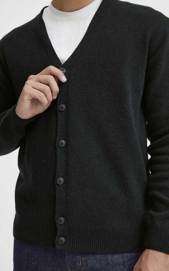 Marineblauw Cardigan image