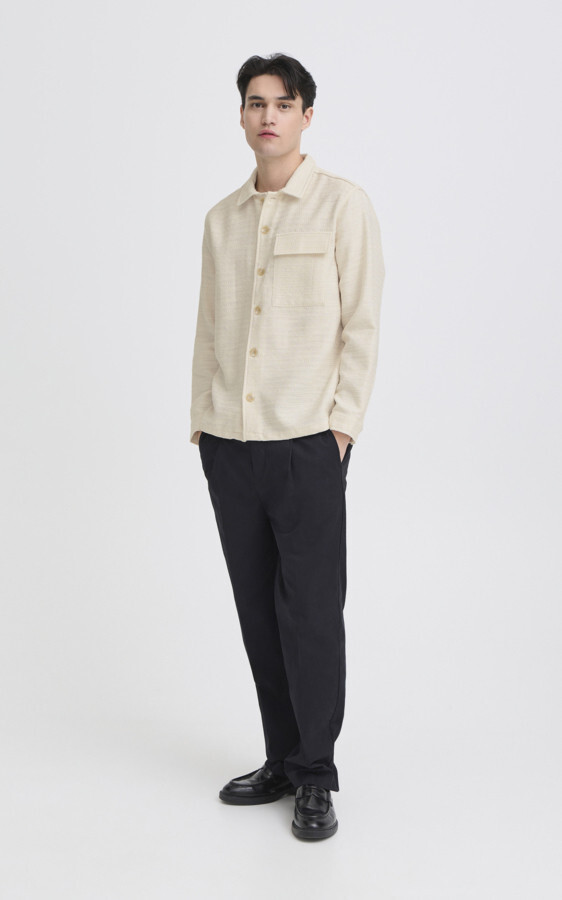 Beige Overshirt image