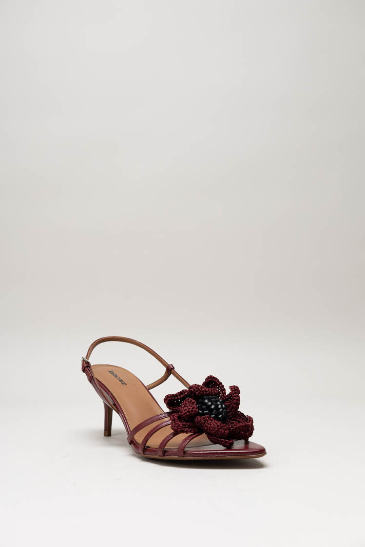 Bordeaux Sandaal hak