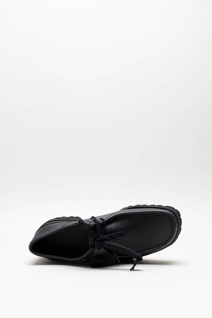 Zwart Veterschoen image