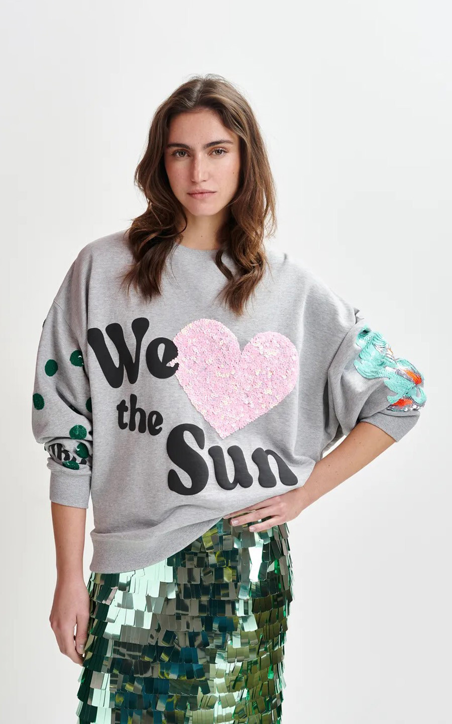 Grijs Sweater/trui