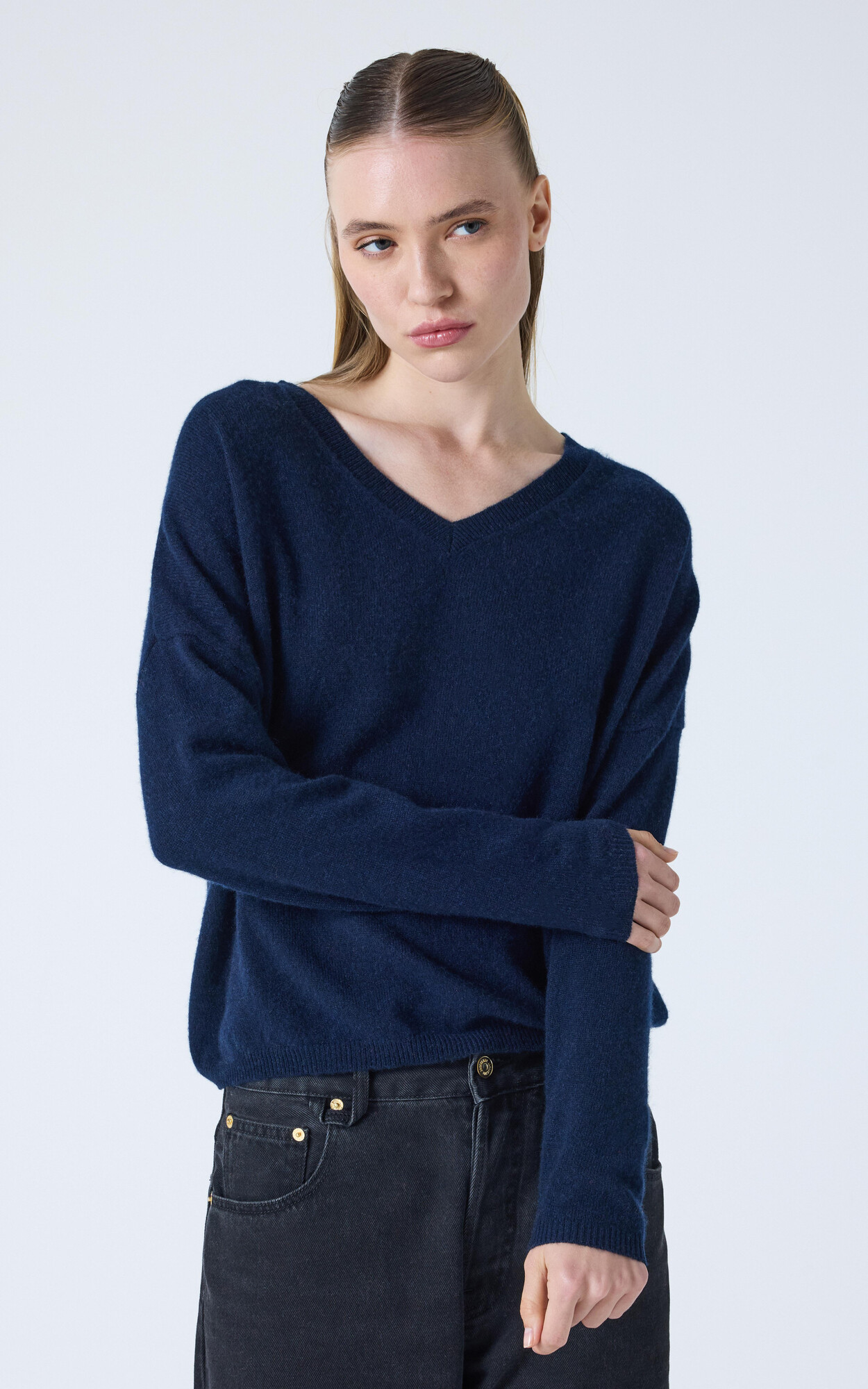 Blauw Sweater/trui