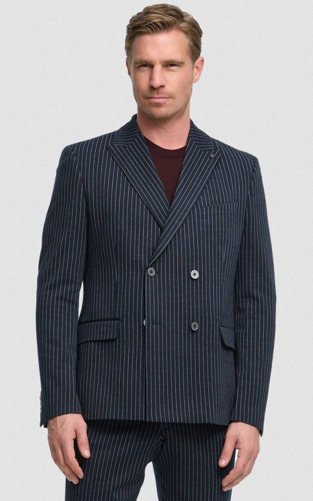 Donkerblauw Blazer