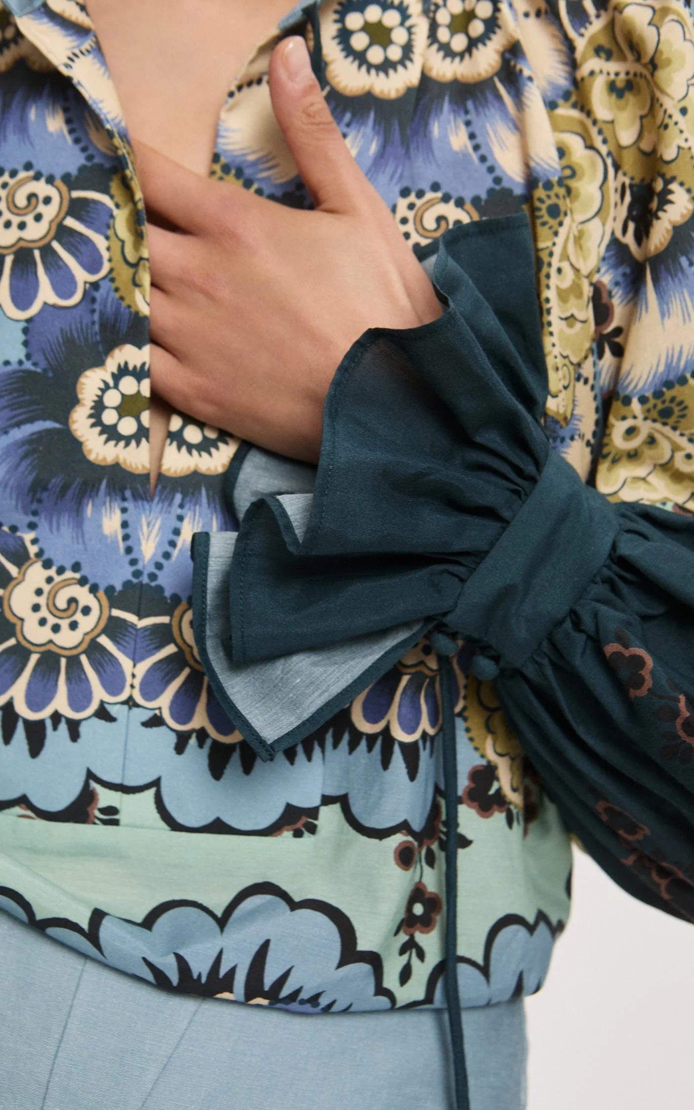 Blauw Blouse image