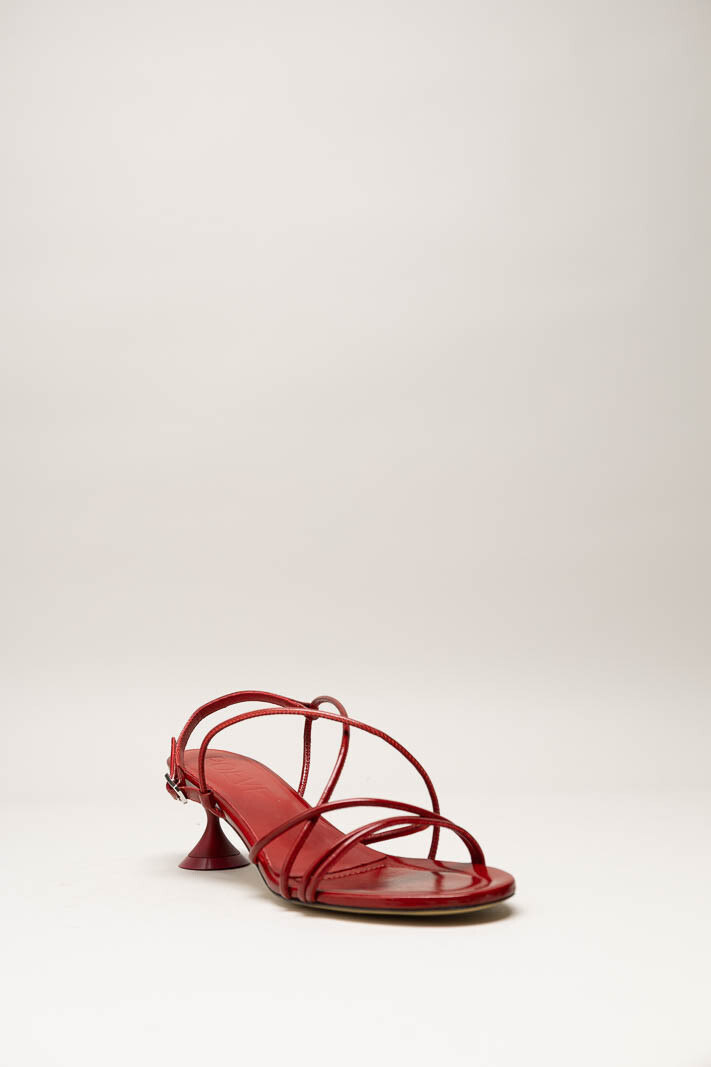 Rood Sandaal hak image
