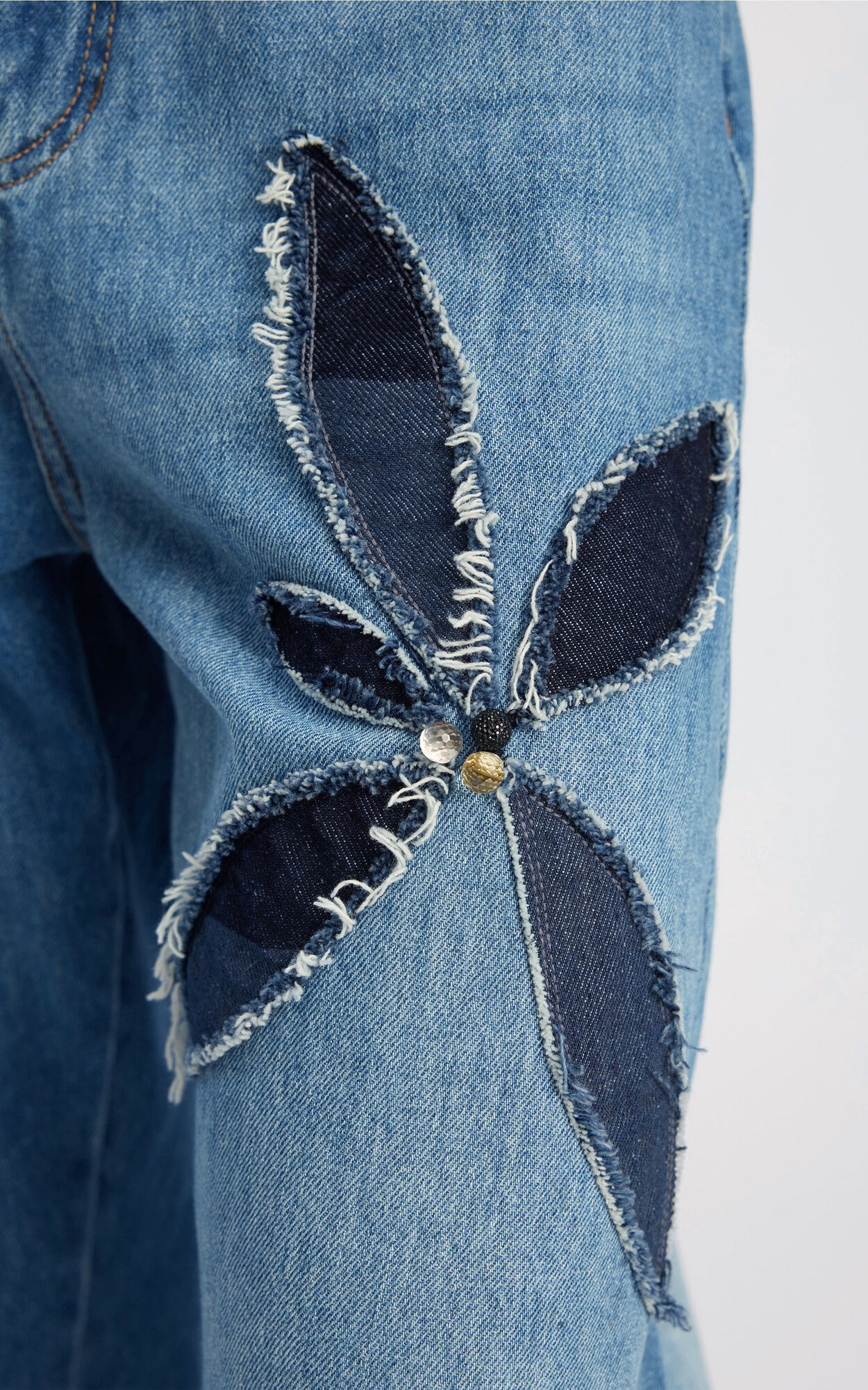 Blauw Jeansbroek