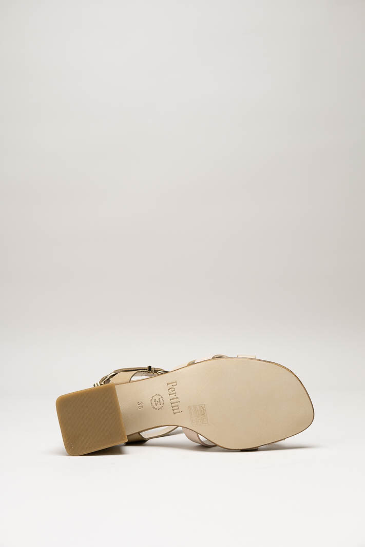 Beige Sandaal hak image