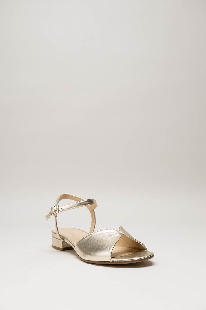 Goud Sandaal plat