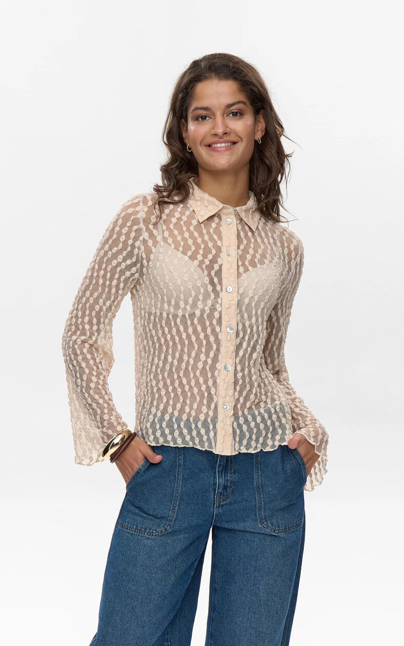 Beige Blouse