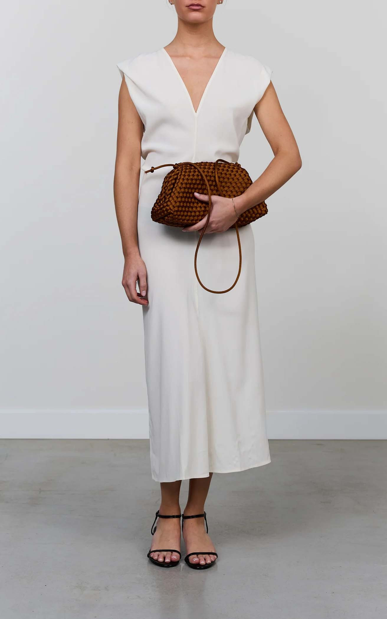 Bordo/bruin Clutch image