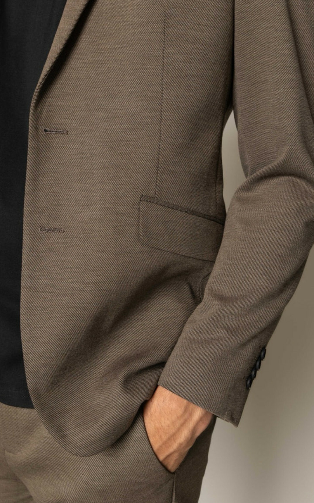 zoom in on Taupe Blazer image Taupe Blazer image