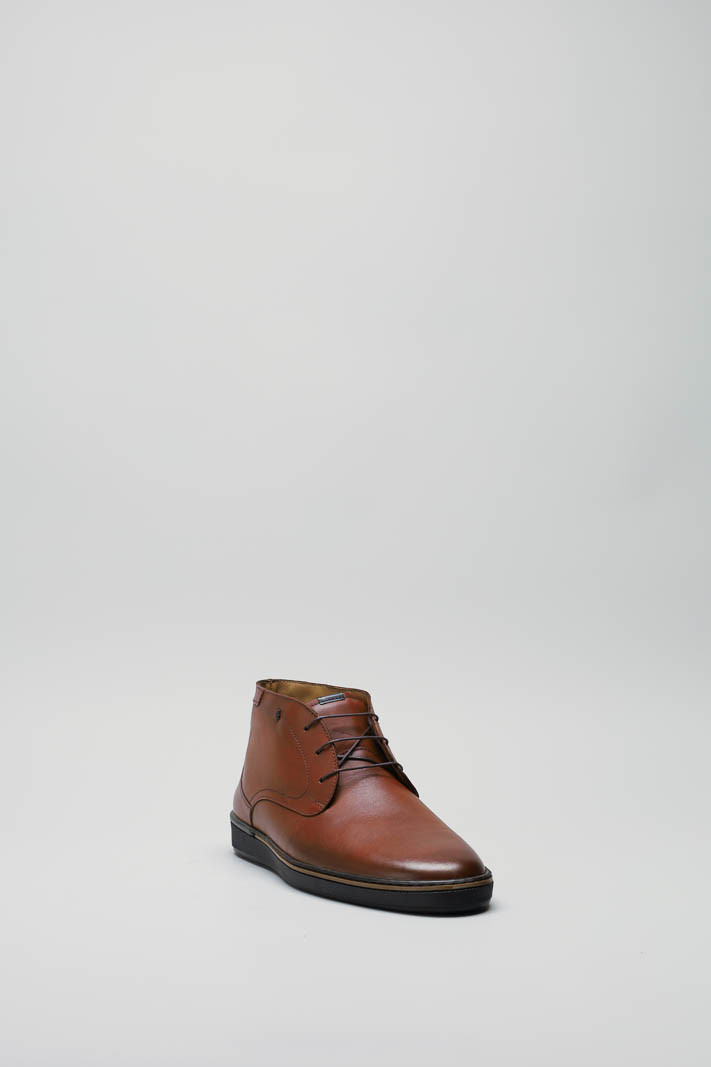 zoom in on Cognac Veterschoen hoog image Cognac Veterschoen hoog image