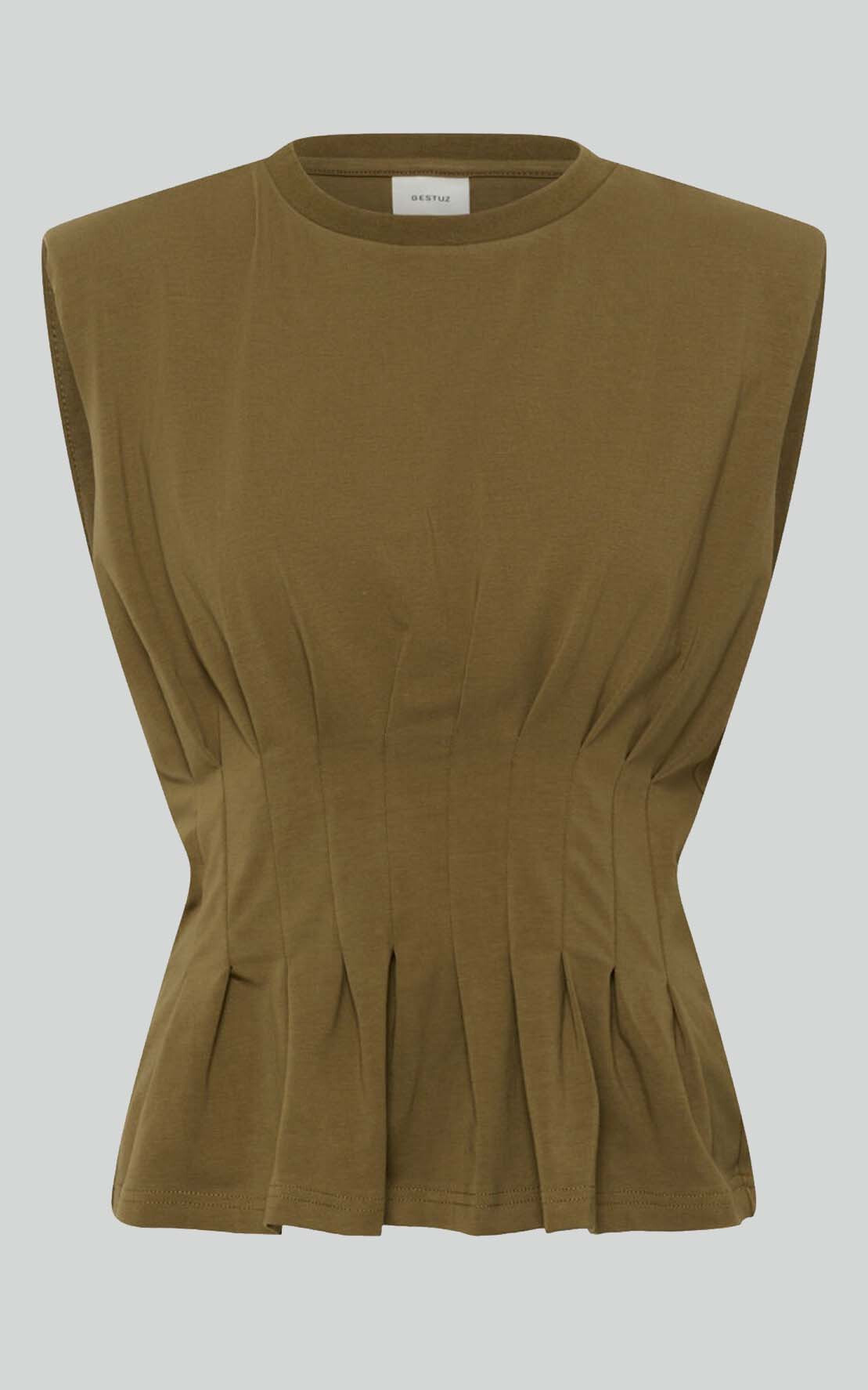 Kaki T-shirt/top image