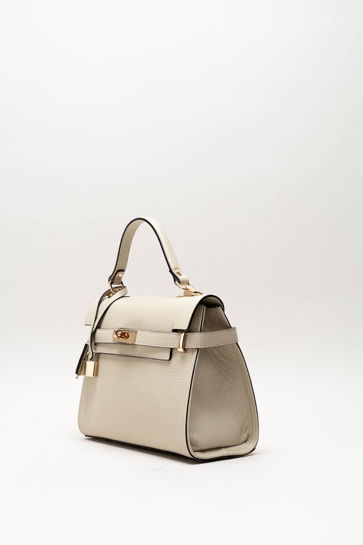 Beige Handtas