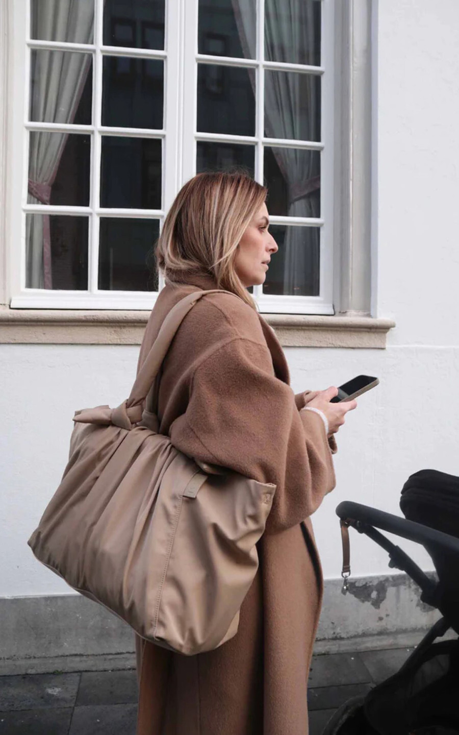 Beige Shopper