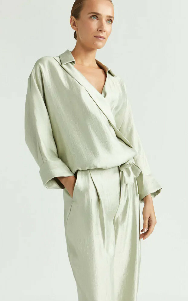 zoom in on Taupe Blouse image Taupe Blouse image