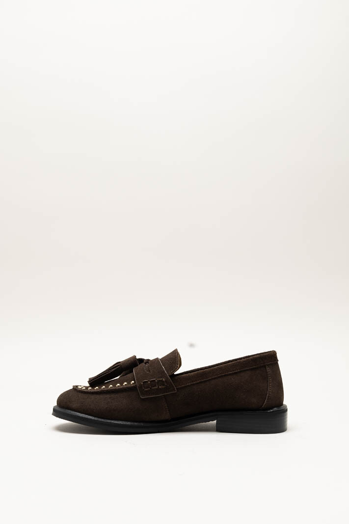 Donkerbruin Mocassin image