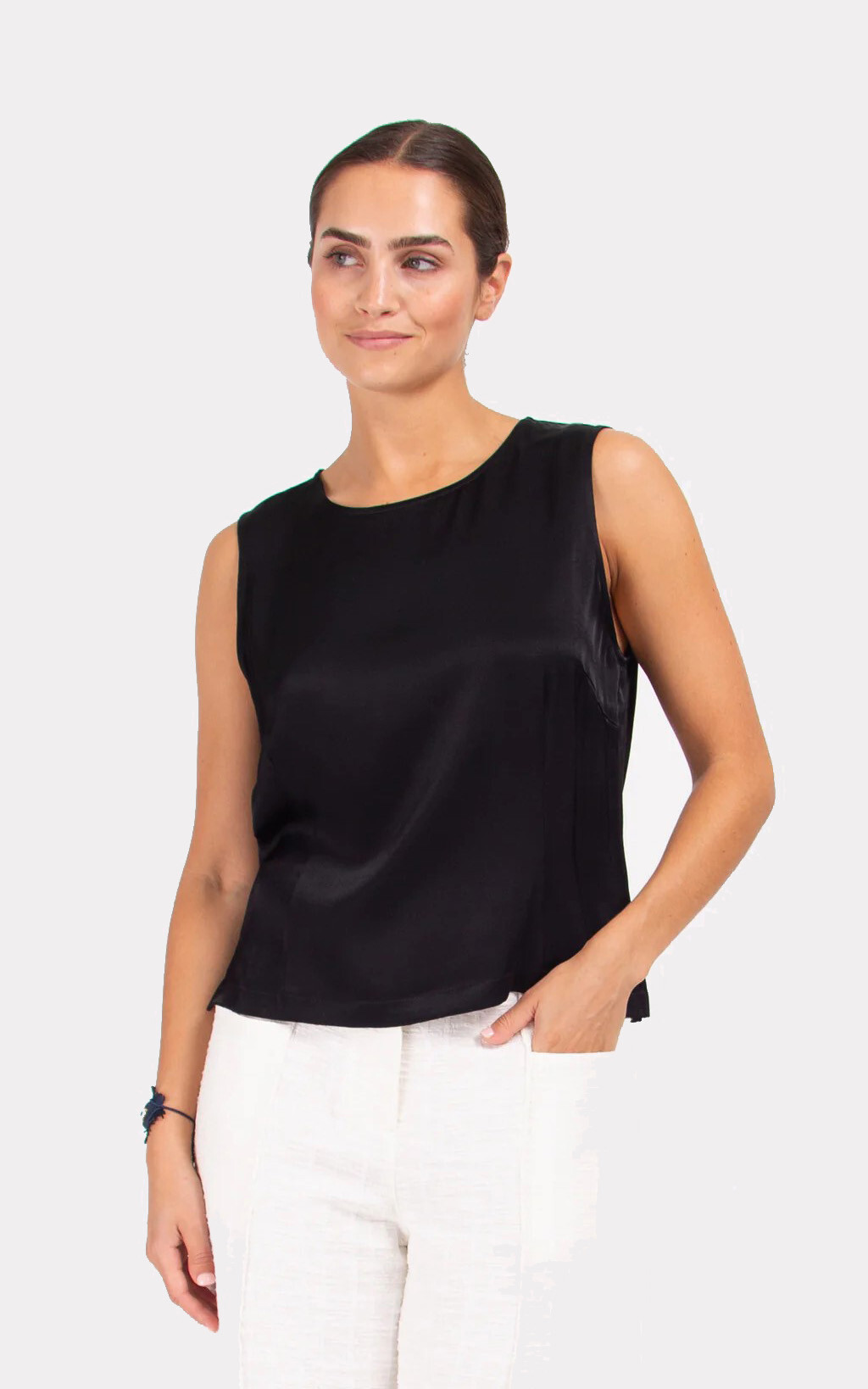 Zwart T-shirt/top