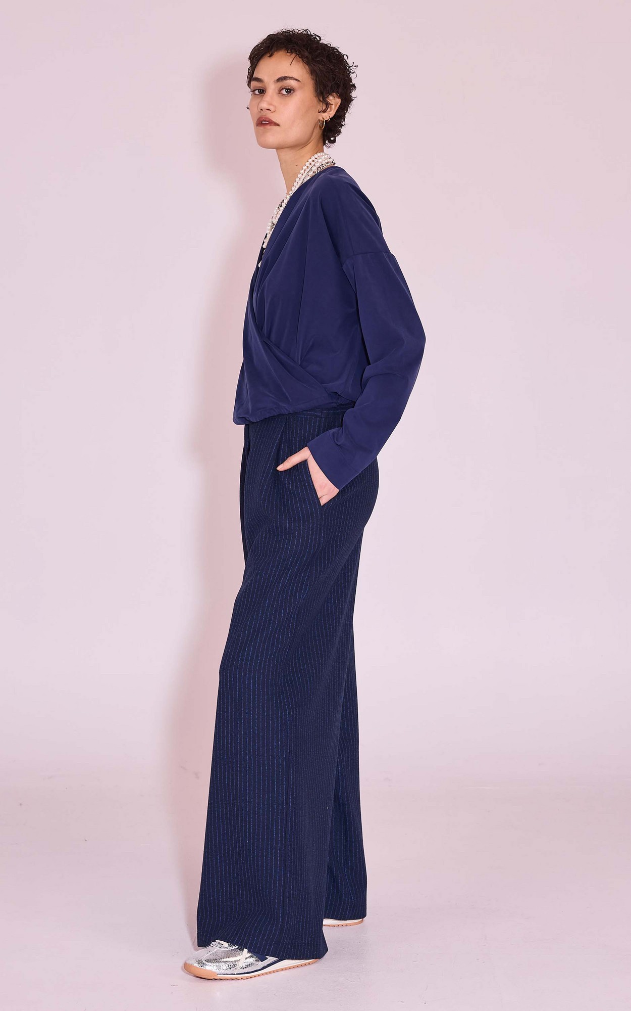 Blauw Blouse