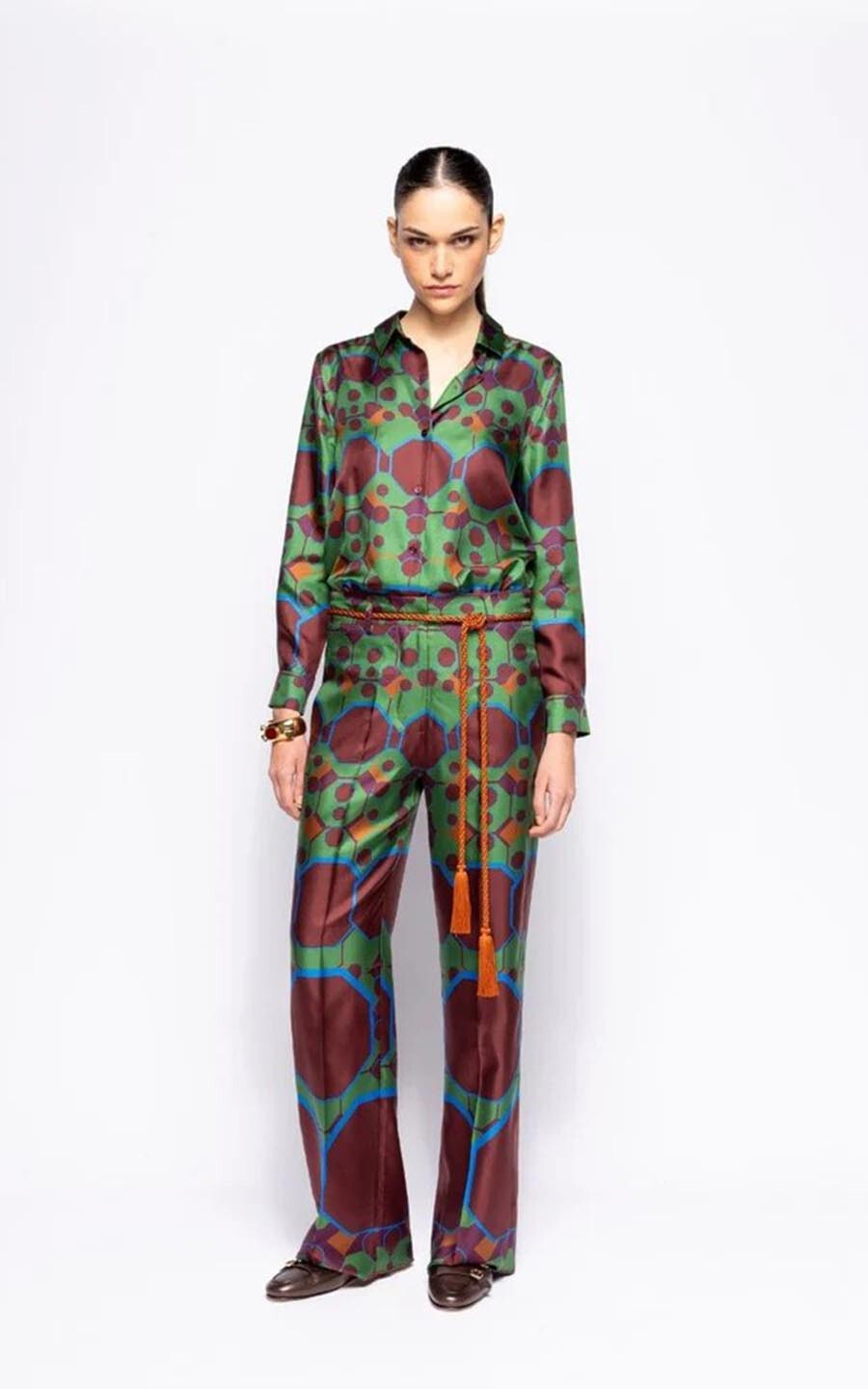 Groen Blouse