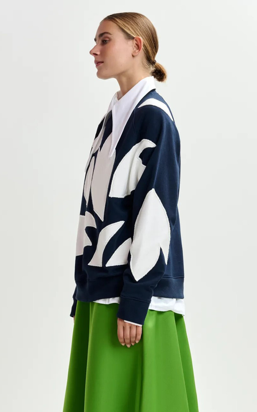 Marineblauw Sweater image