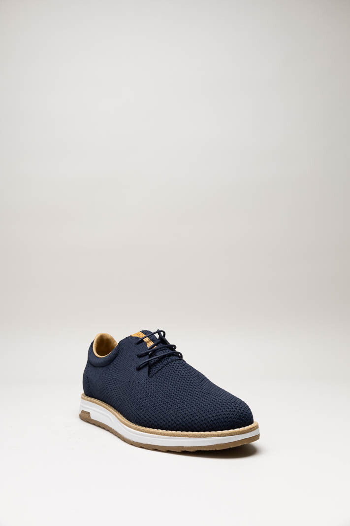 Donkerblauw Veterschoen