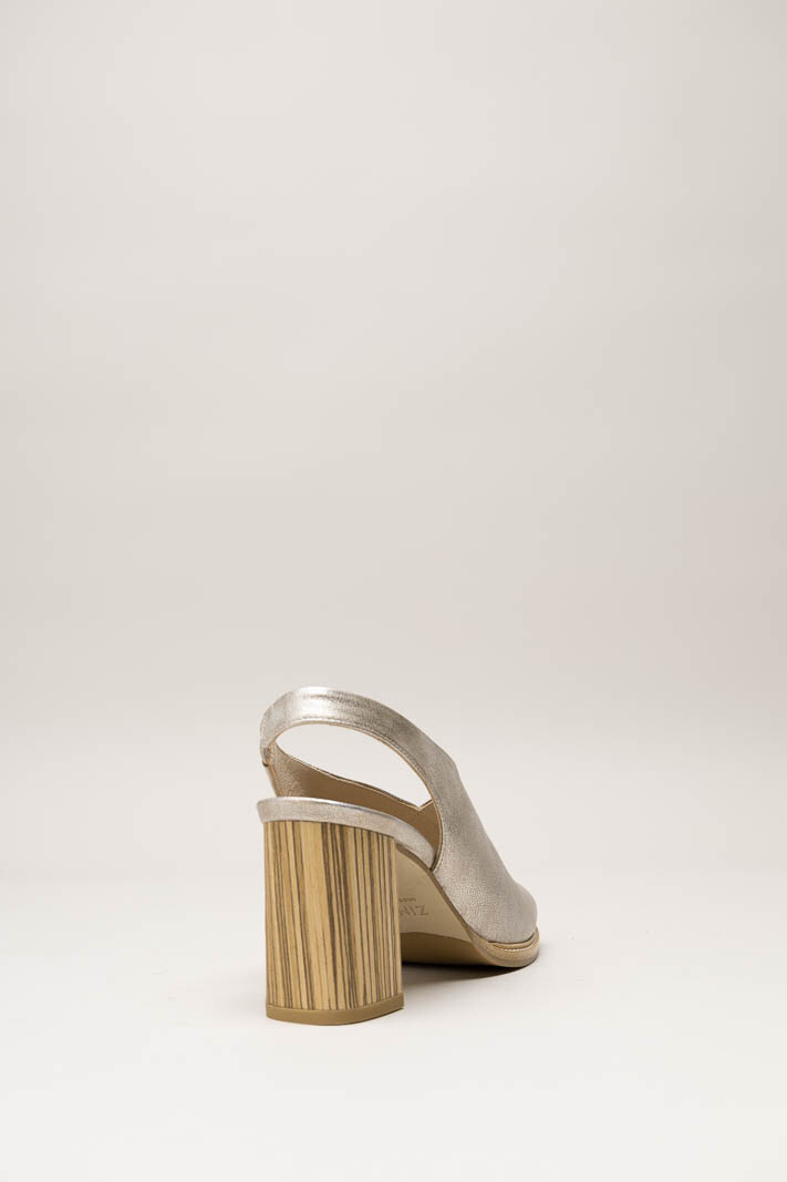 Platina Sandaal hak image