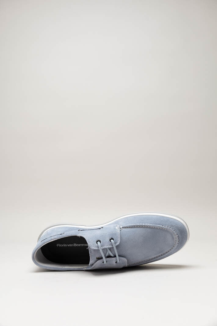 Lichtblauw Bootschoen image