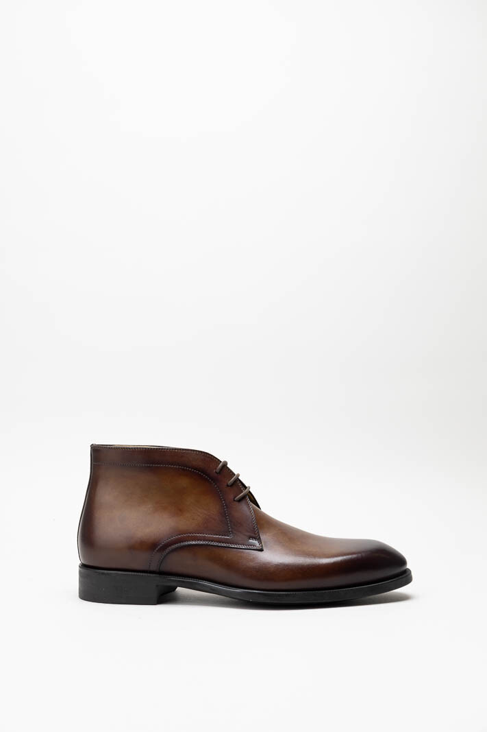 Bruin Veterschoen hoog