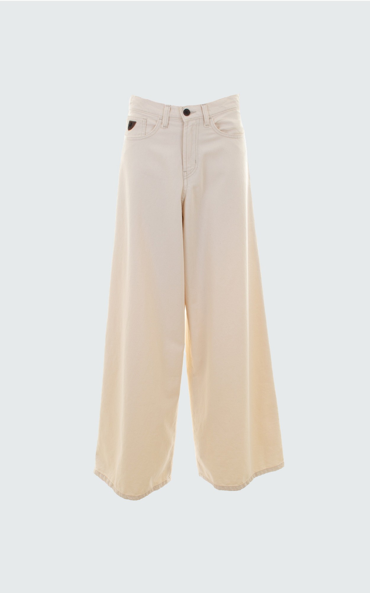 Ecru Jeansbroek
