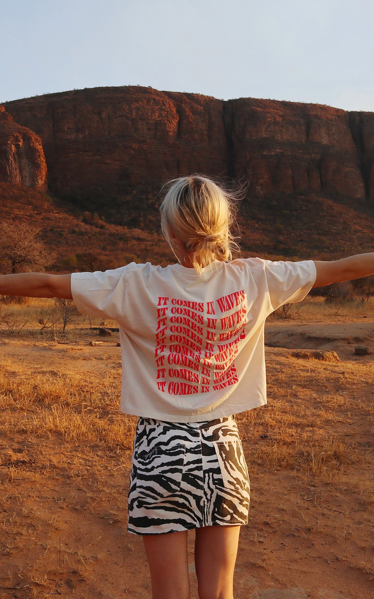 Creme T-shirt/top