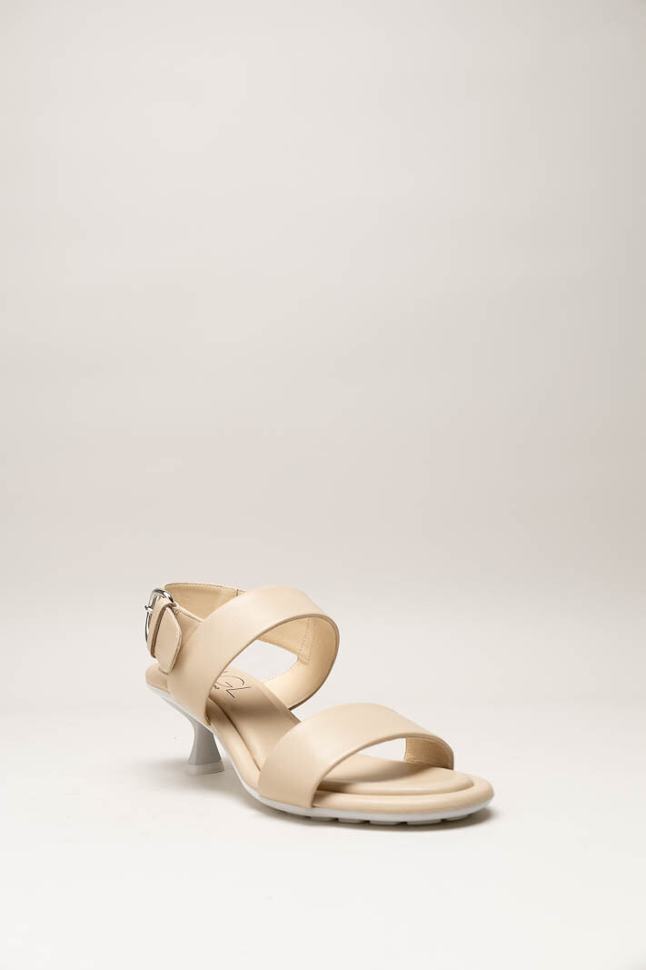 Nude Sandaal hak