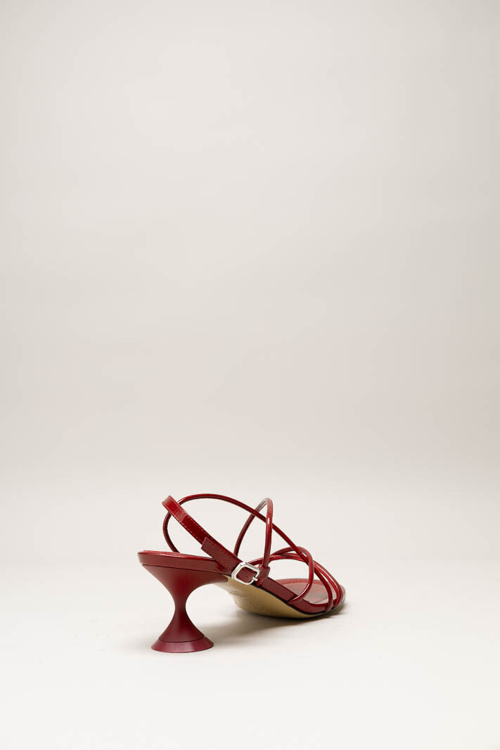 Rood Sandaal hak image