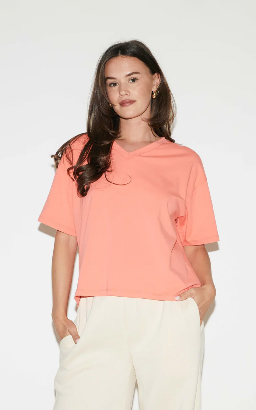 Koraal T-shirt/top